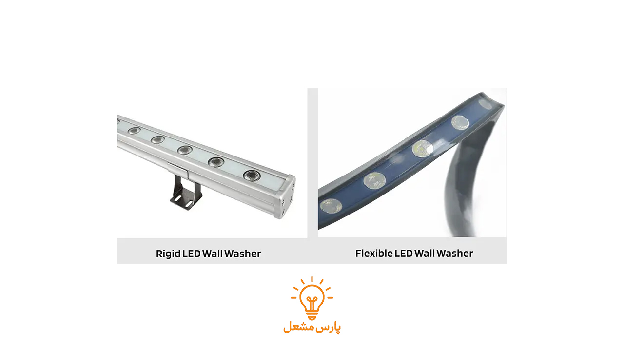 انواع وال واشرهای LED