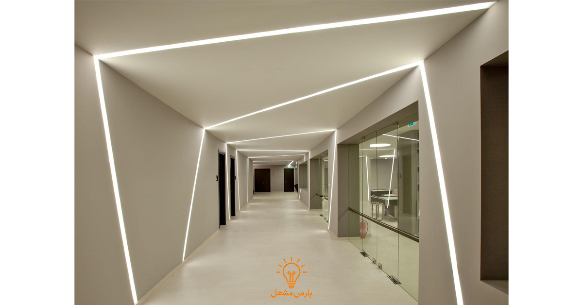 چراغ های خطی مینیمال